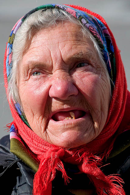 Russian Woman Relies On Her 110